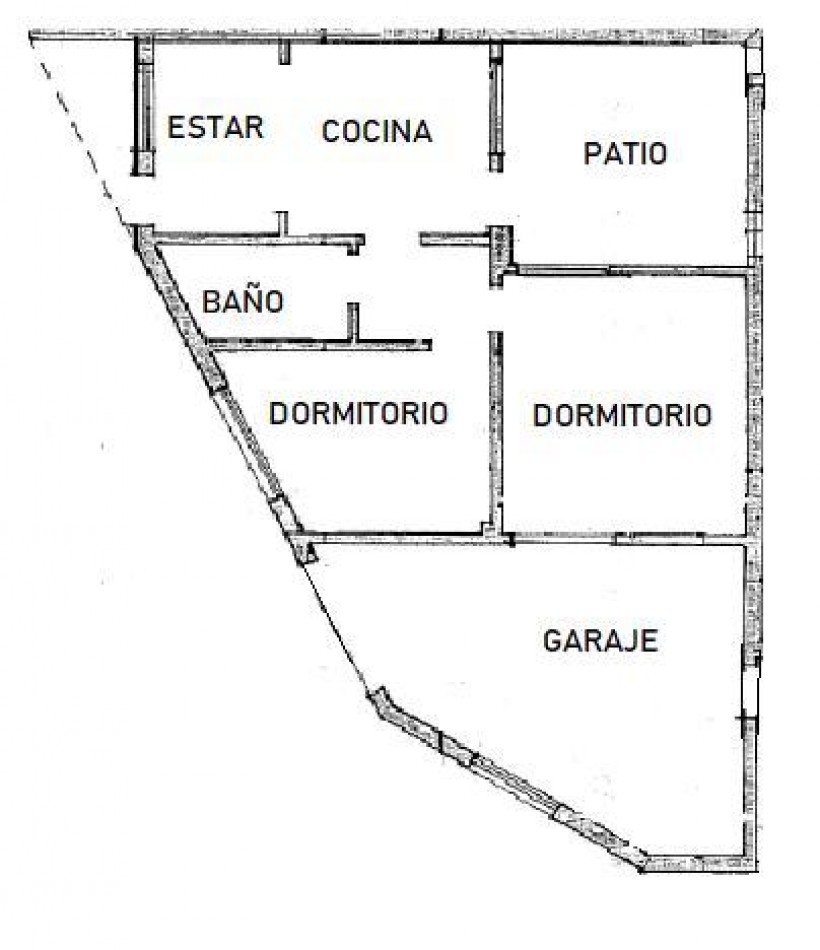 VENTA-CASA 2 DORMITORIOS-COCHERA AMPLIA-MUY BUEN ESTADO-ALQUILADA
