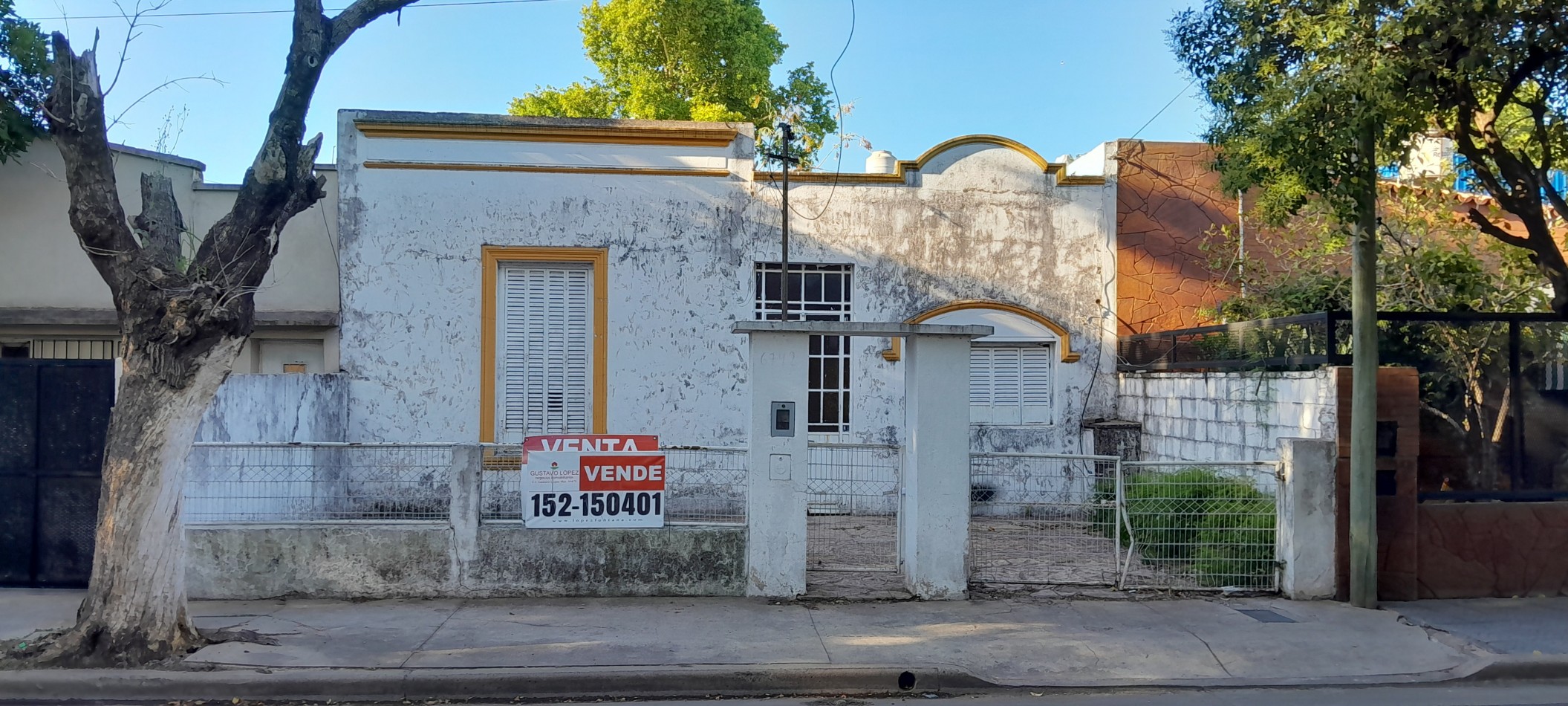 VENTA- TERRENO CON CASA-OPORTUNIDAD