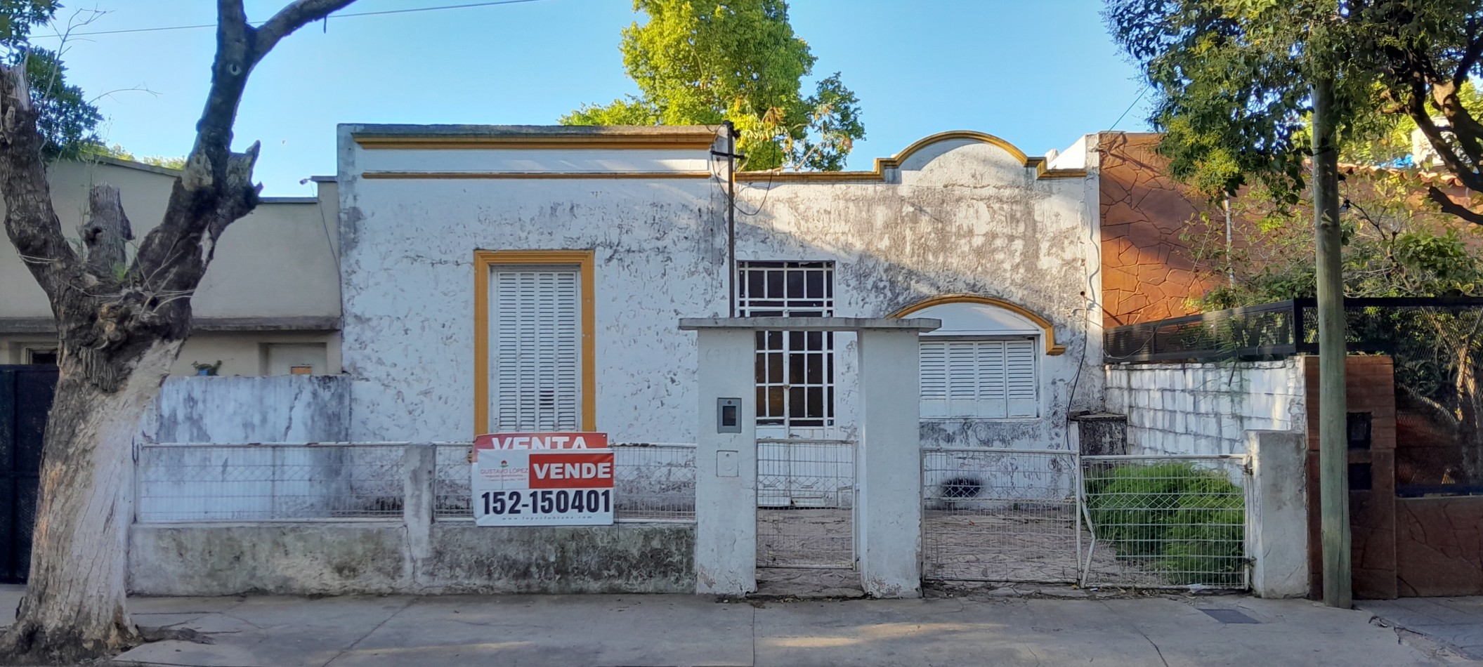 VENTA- TERRENO CON CASA-OPORTUNIDAD