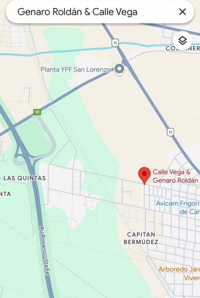 TERRENOS-GENARO ROLDAN Y VEGA-SAN LORENZO